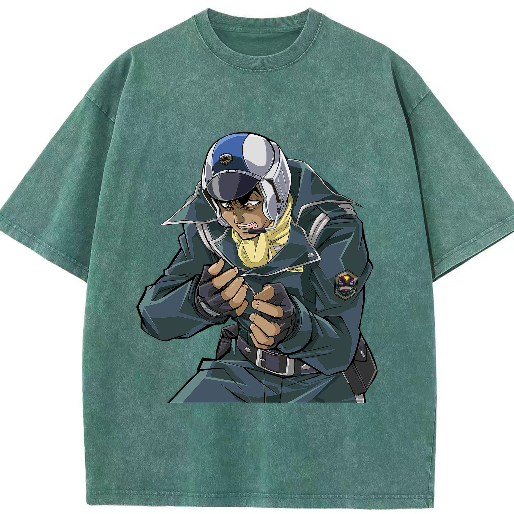 （画像用） 遊☆戯☆王 Yu-Gi-Oh! 綿100% ヴィンテージ風 半袖Tシャツ（フロントプリント）